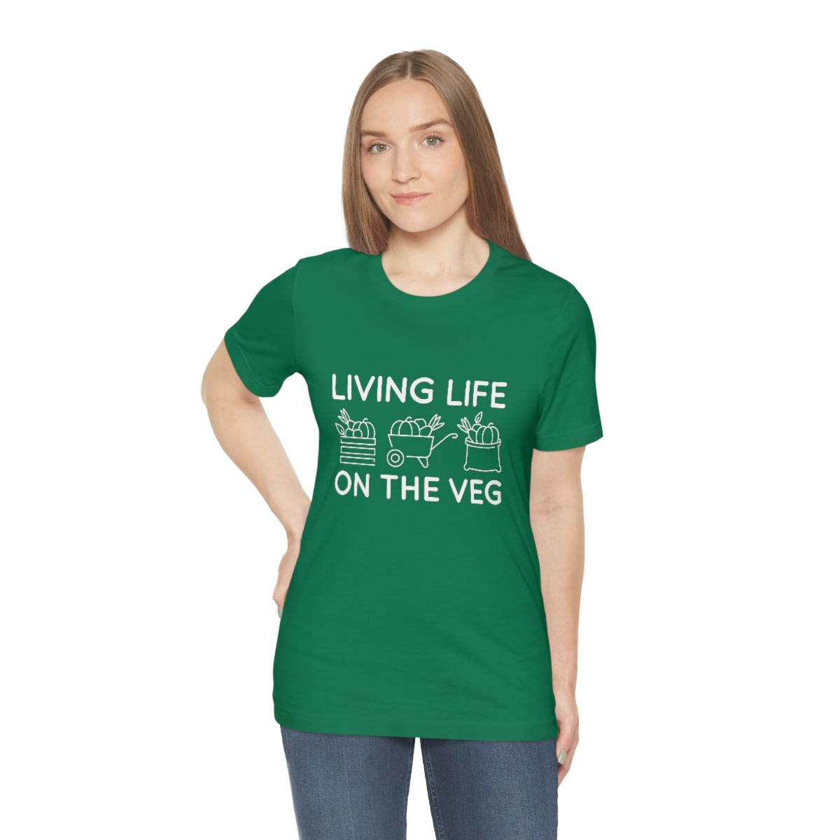 Living Life On The Veg Unisex T-Shirt