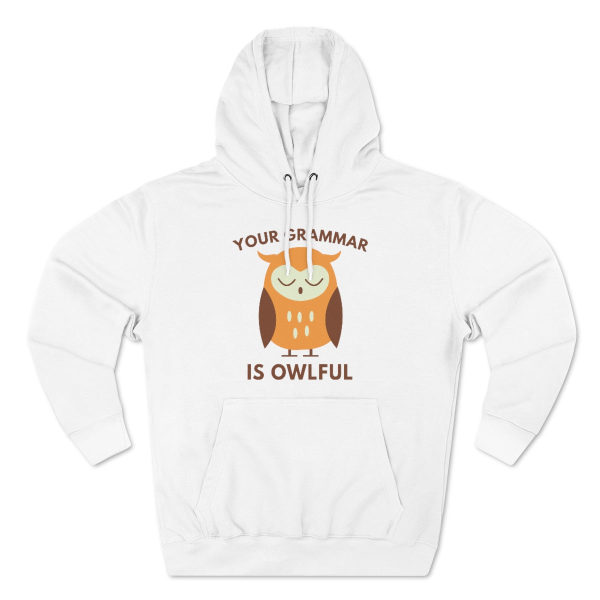 Your Grammar Is Owlful Unisex Hoodie