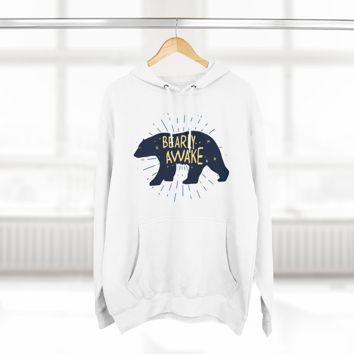 Bearly Awake Unisex Hoodie