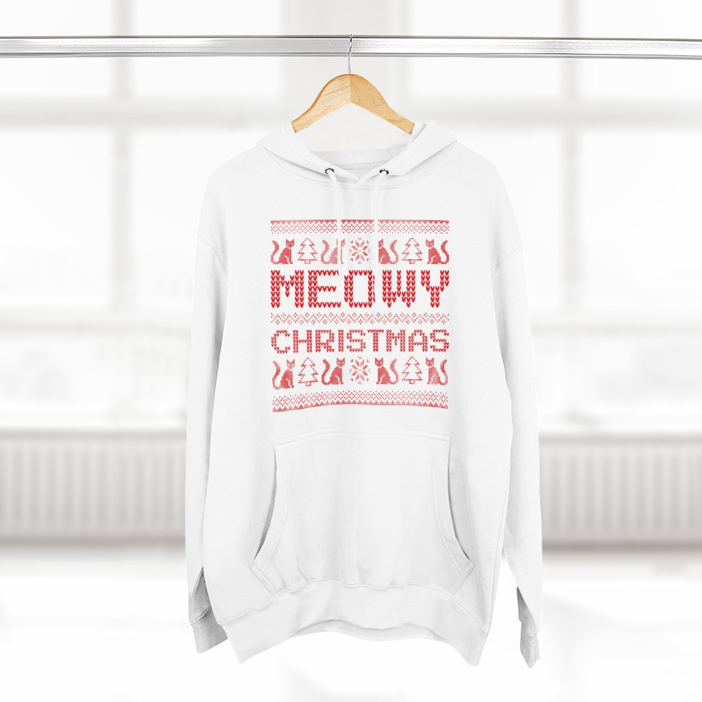 Meowy Christmas Unisex Hoodie