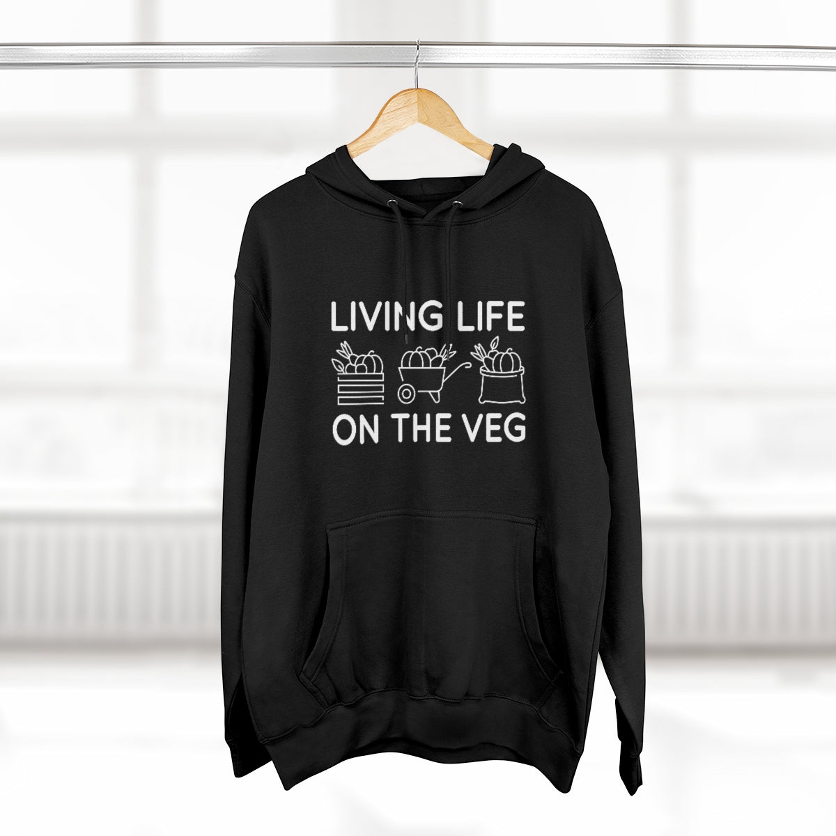 Living Life On The Veg Unisex Hoodie