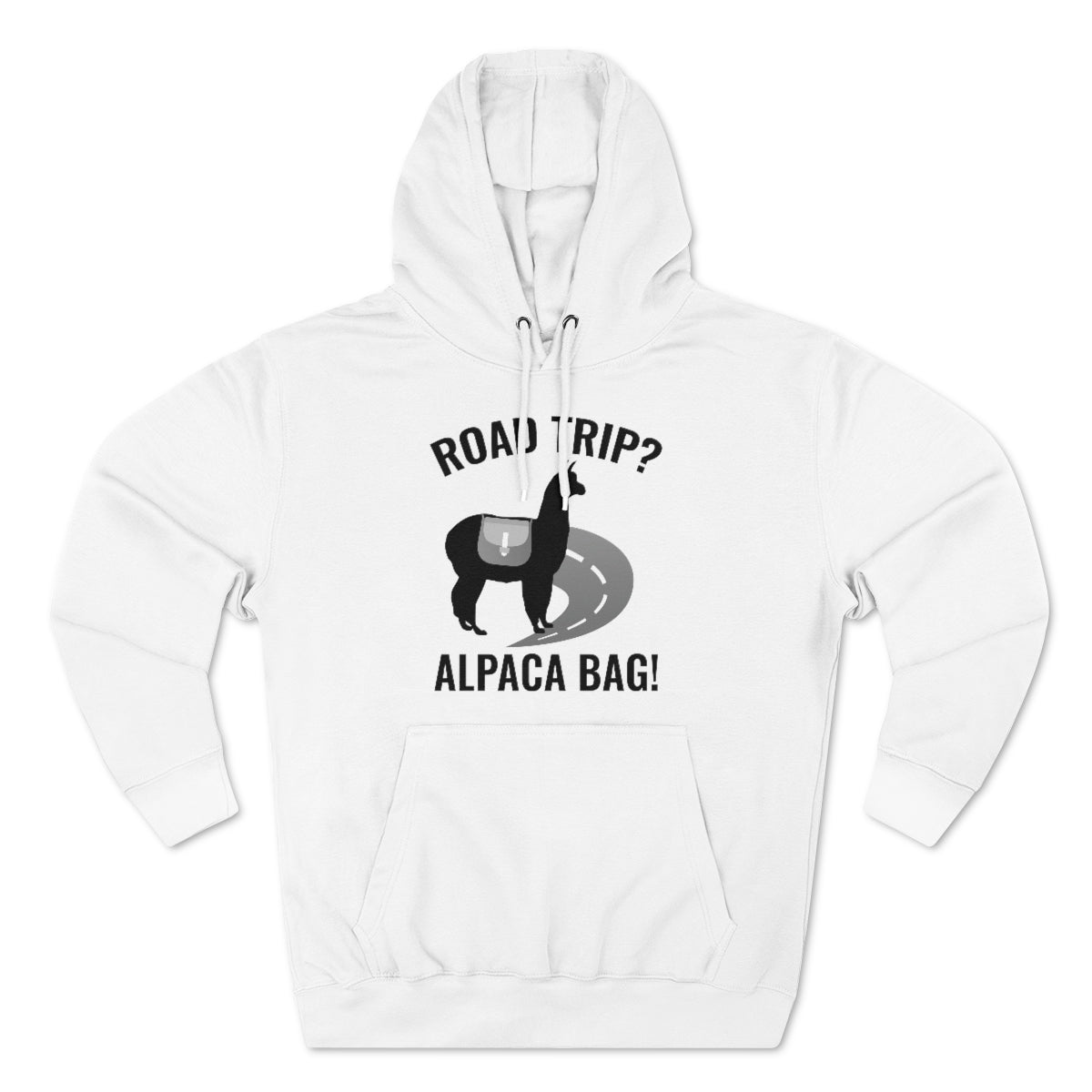 Road Trip Alpaca Bag Unisex Hoodie