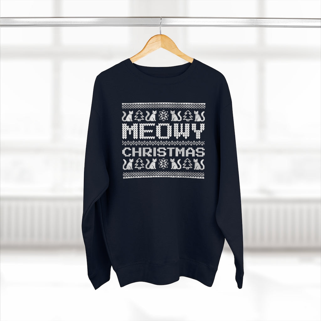 Meowy Christmas Unisex Sweatshirt