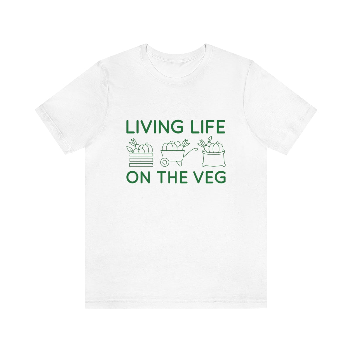 Living Life On The Veg Unisex T-Shirt