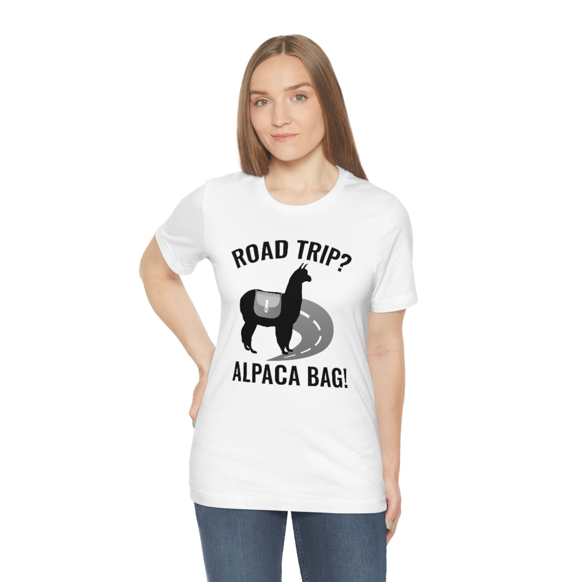 Road Trip Alpaca Bag Unisex T-Shirt